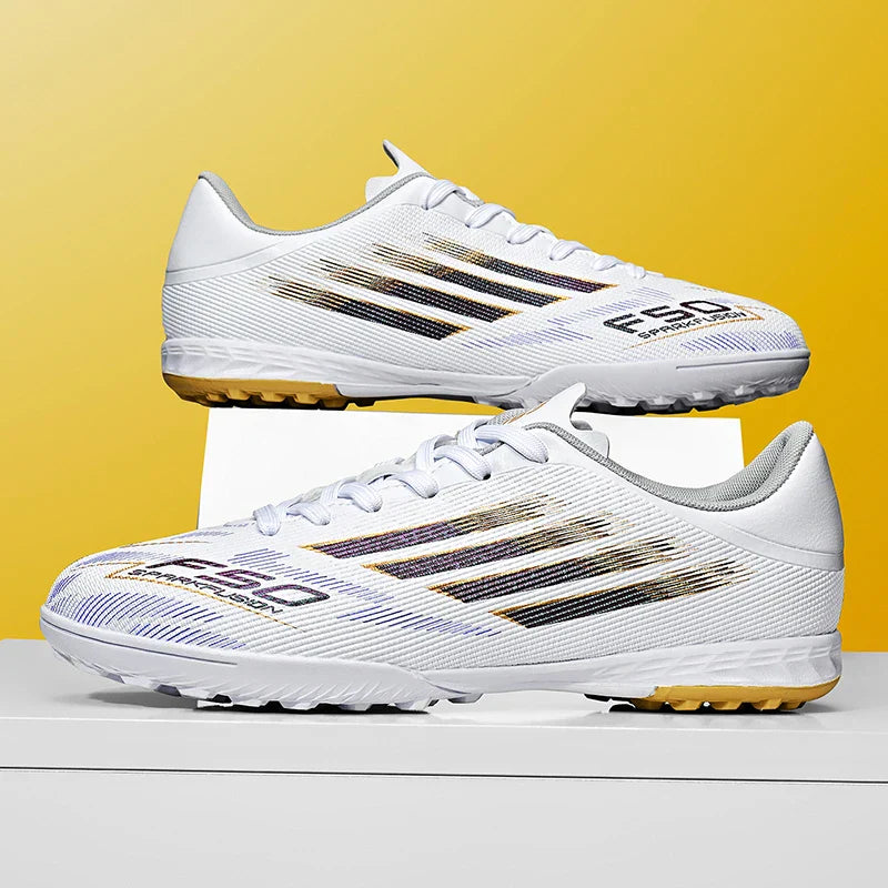 New Men Football Boots Soccer Shoes Boys Sneakers Match Ankle Non-Slip TF/FG Professional Comfortable Sports Shoes Unisex