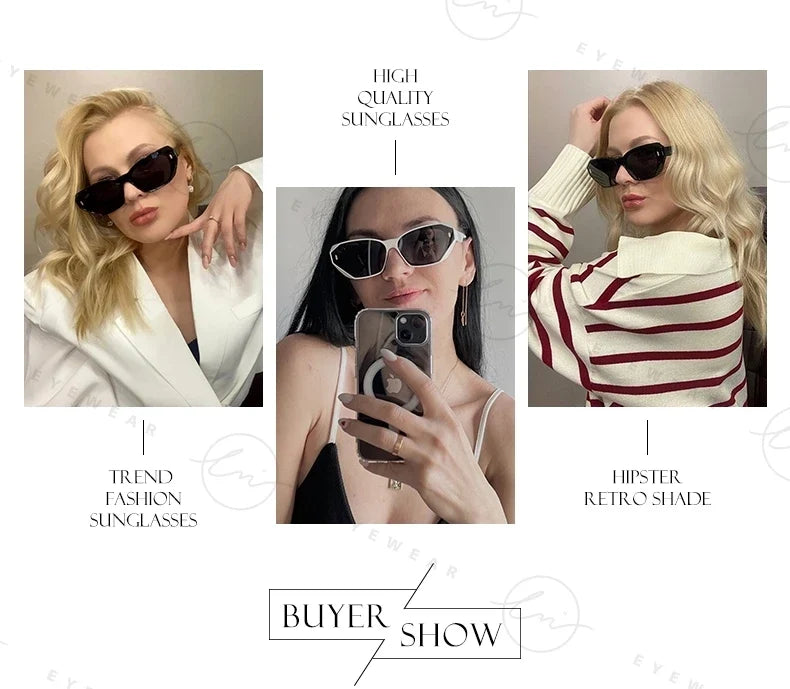 2024 Trending Cat Eye Polarized Sunglasses For Women Fashion TR90 Ladies Eyewear UV400 High Quality Gafas de sol