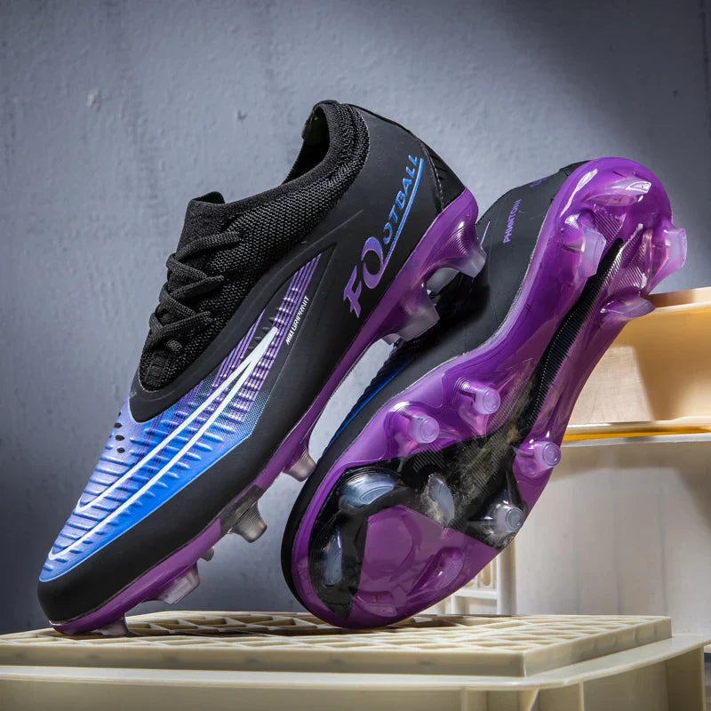 New Professional Men Soccer Shoes Ankle Boys Sneakers Non-Slip Football Boots Match Comfortable Sports Shoes TF/FG Unisex