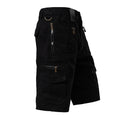 Men's Large Size Loose Casual Shorts Fashion Trendy Versatile Cotton Shorts Elastic Waist Summer Work Shorts