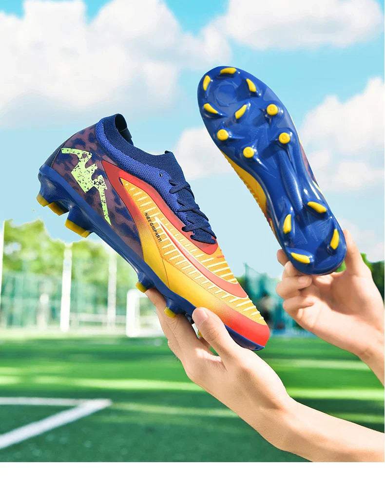 New Men Professional Soccer Shoes Unisex Ultralight Football Boots Training Wholesale Breathable Indoor Futsal Drop Shipping