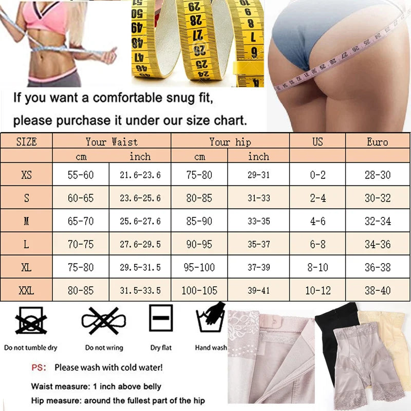 Guudia Zipper Tummy Control Panties High Waist Shapewear Brief Shorts Body Shaper Butt Lifting Silky Stretchy Fabric Seamless