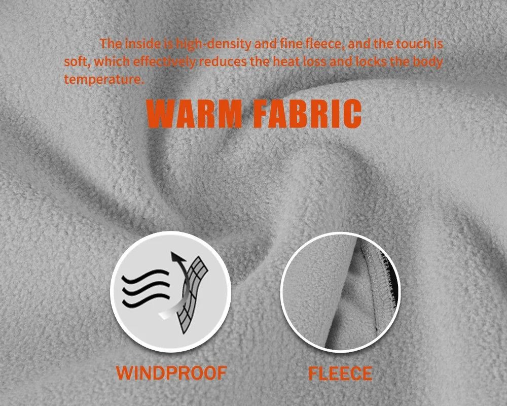 Winter Men's Cycling Jacket Bicycle Softshell Fleece Thermal Motorcycle Windbreaker Raincoats Bike Outdoor Sport BG011