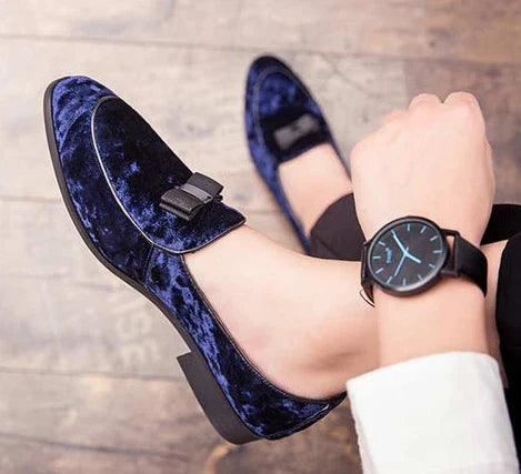 With Tassels Loafers Office Leather Shoes for Men Platform Thick Sole Pointed Toe Man Casual Shoe High Quality Fashion Elegant