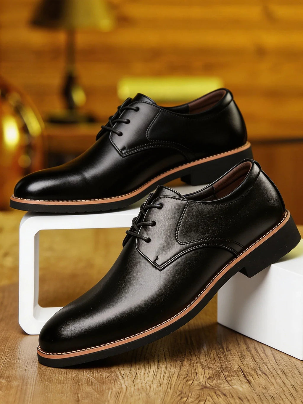 Men's Dress Shoes High Quality Brogues Casual Business Leather Shoes Social Party Leather Loafers Male Tassel