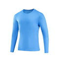 UPF 50+ Men Thin Light Long Sleeve Sun Protection Shirt Quick Dry Moisture Wicking Athletic Tops for Running Fishing Hiking Cycl