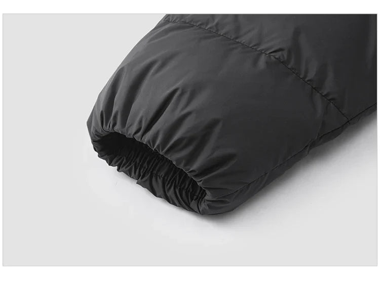 Down Jacket Men Winter Three-proof Windproof Waterproof Stain Resistant Thick Stand Collar Puffer Coat Lightweight Warm