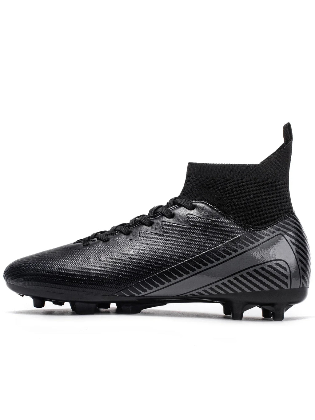 Breathable AG FG football shoes PU Fabric Mesh Upper TPU Wear-resistant Sole Non-slip Design For Kids Youth Daily Play