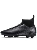 Breathable AG FG football shoes PU Fabric Mesh Upper TPU Wear-resistant Sole Non-slip Design For Kids Youth Daily Play