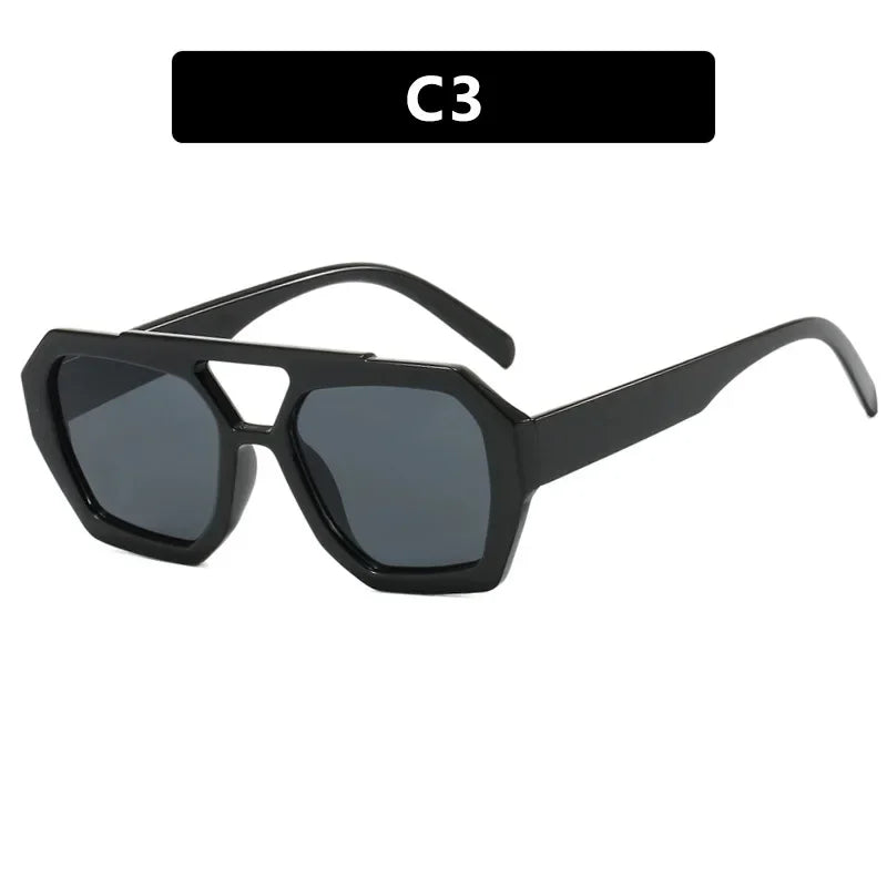 Fashion Sunglasses Luxury Designer Colored Lenses Sun Shade Glasses for Women Vintage UV400 Brand Sun Glasses