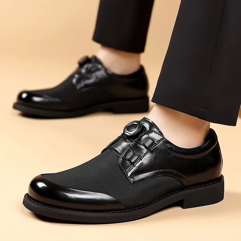 Classic Leisure Business Footwear Male 2025 New  Loafers Mens Oxford Shoes Leisure Walking Shoes Handmade Casual Leather Shoes