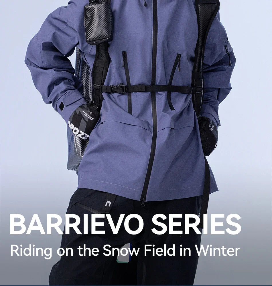 Skiing Coats Winter Warm Women Men Tracksuit Hooded Sports Snowboard Jacket Mountain Female Outwear Windproof Ski Clothes