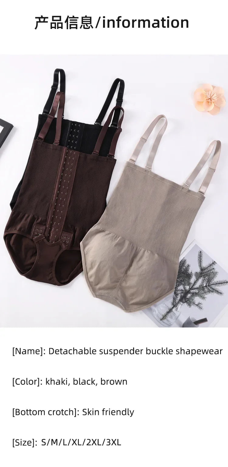 Women Shapewear Bodysuit High Waist Trainer Girdle Shorts Tummy Control Panties Body Shaper Butt Lifter Compression Underwear