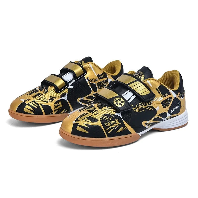 New Kids Indoor Football Boots Non Slip Professional Soccer Shoes Original Football Field Boots Children Futsal Sneaker Match