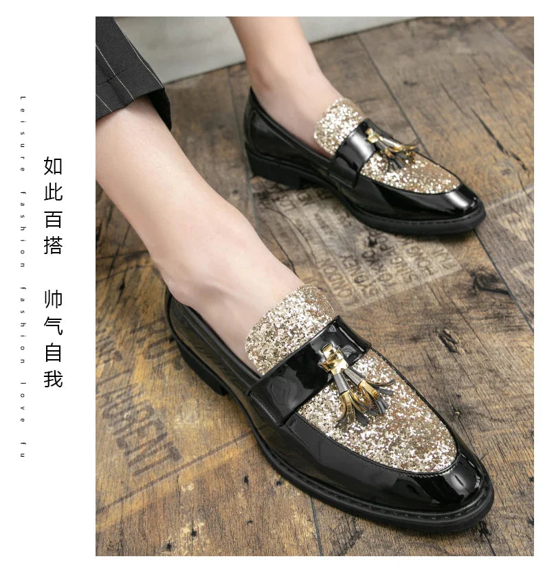 Classic men dress shoes lace up shoes for men plus size point toe business casual comfortable men formal shoes for weddin