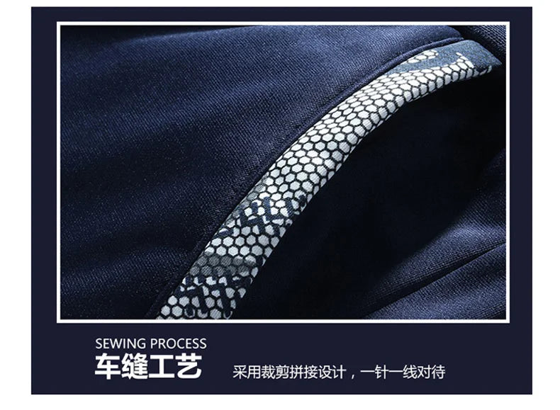 Winter Thick Men Sports Suit Men Tracksuit Hooded Sportswear Zipper Cardigan Hooded Woolen Trousers Pants Casual Men Fleece Set