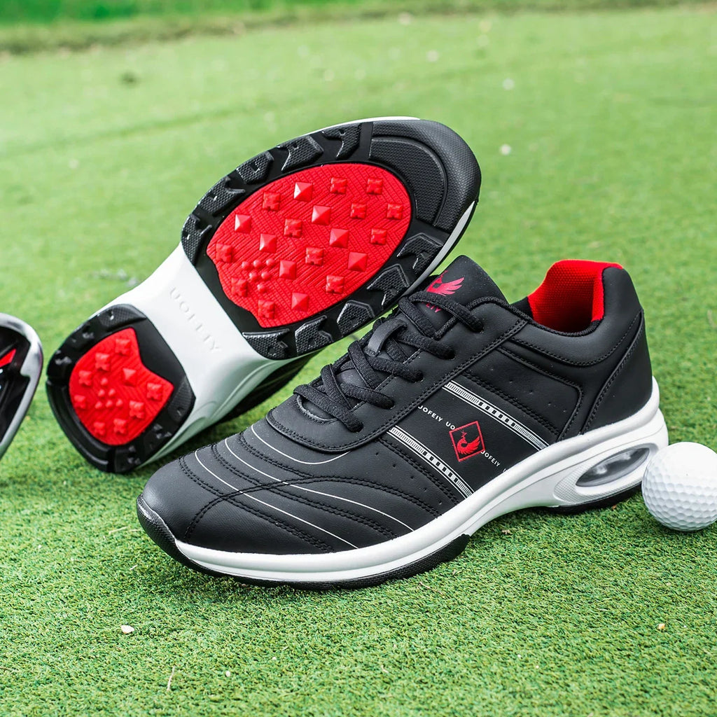 Men Golf Shoes Casual Breathable Waterproof Non-slip Golf Outdoor Training Shoes