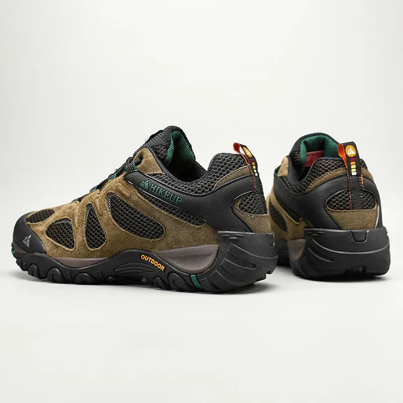 New Non-slip Wear Resistant Men‘s Outdoor Hiking Shoes Breathable Splashproof Climbing Men Sneaker Hunting Mountain Shoes