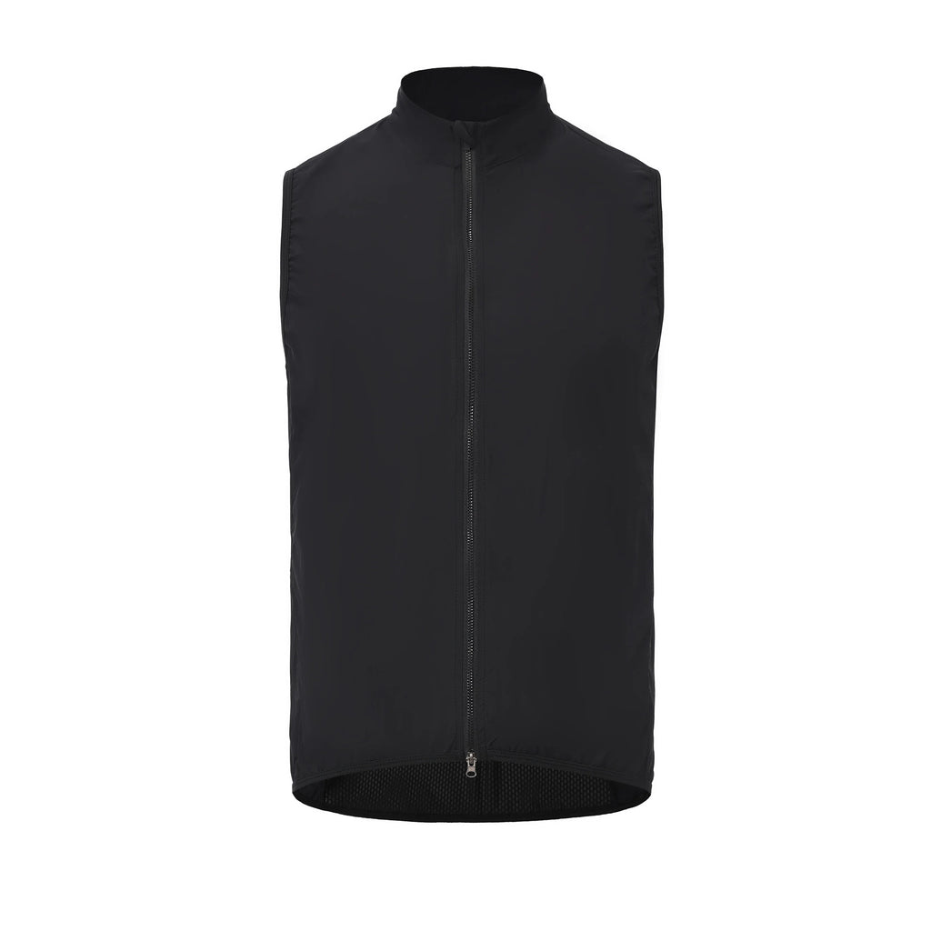 New Men's Cycling Vest Windproof Waterproof Cycling Coat Sleeveless Bicycle Bike Vest Cycling Clothing Ultra-light and