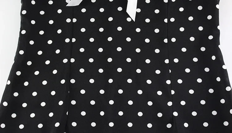 Dot Patchwork Hip Wrap Short Sleeve V Neck Elegant Women Dresses Sheath Fashion Sexy Club Bodycon Female Vestidos Robes