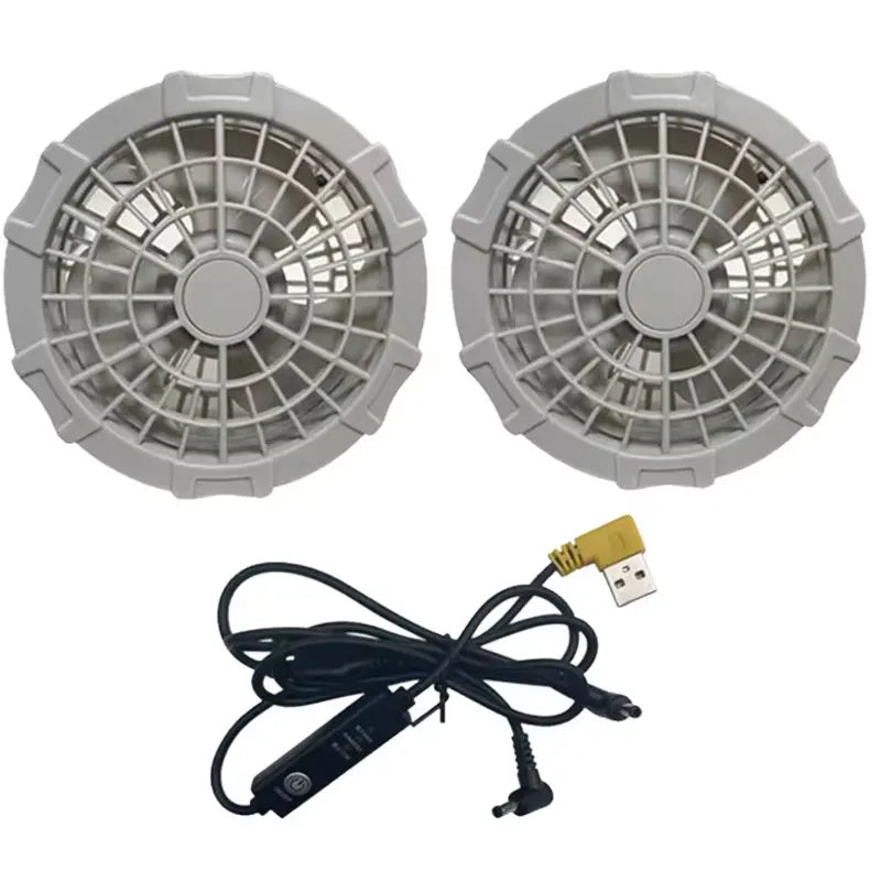 Portable Air Conditioner Jacket USB Fan Cooling Coat Outdoor Work Construction Fishing Hunting Lightweight Sun protection Jacket