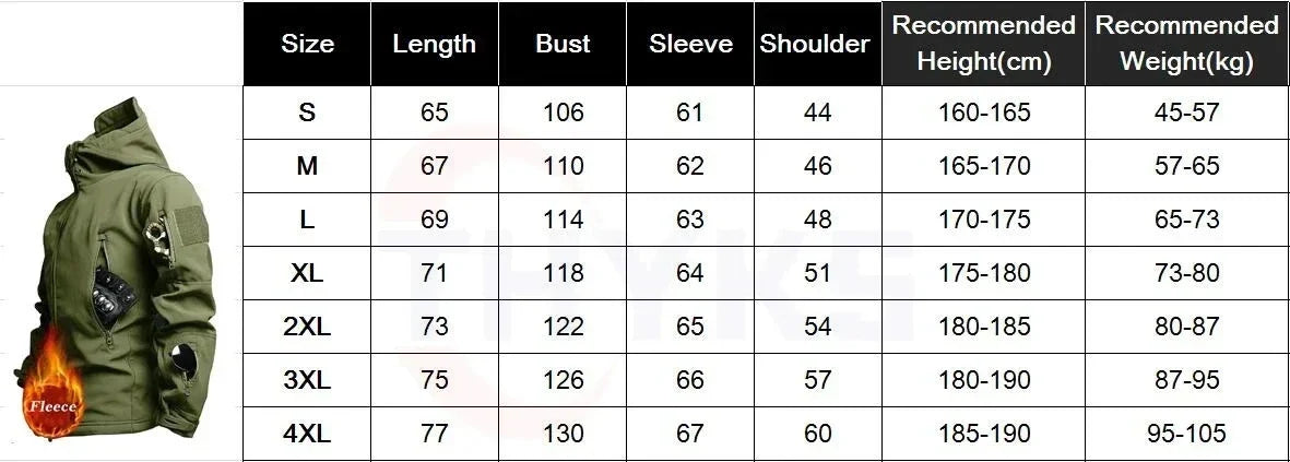 New Soft Shell Tactical Jacket  Men Winter Fleece Hooded Coat Hunting Clothes Outdoor Camouflage CS Tops Waterproof Windproof