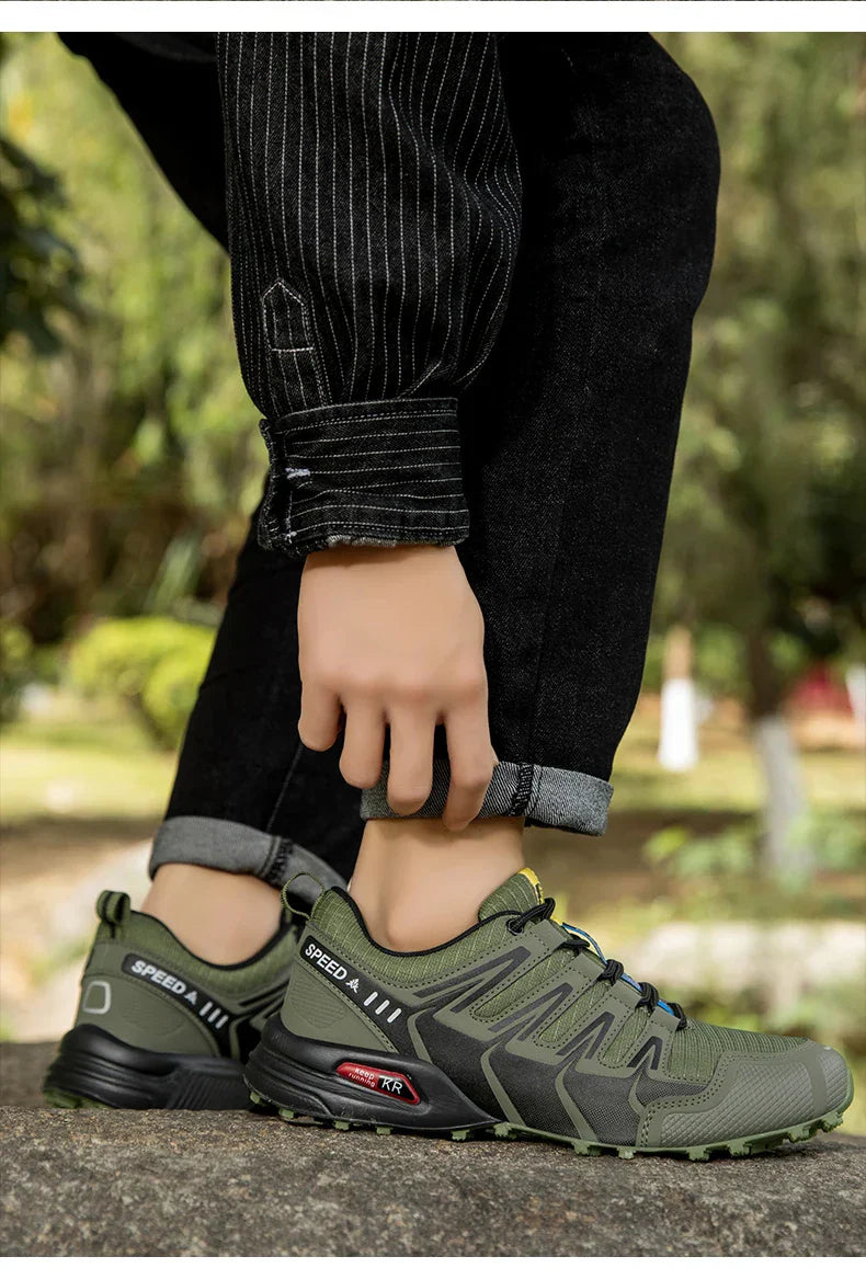 Men Women Waterproof Hiking Shoes Outdoor Camping Trainers Mountain Climbing Trekking Sneakers Walking Hunting Tactical Boots