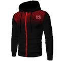 Men's Hooded Tracksuit Casual Hot Sale Single Piece Sports Zipper Sweatshirts and Sweatpants Comfort Outdoor Jogging Sport Daily