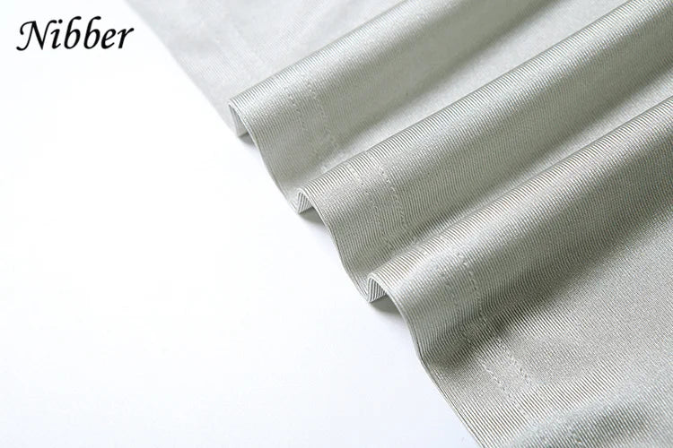 Irregular Hollow Dress Women Ruched Diagonal Collar Shorts Sleeve Waistless Slits Street Trend Temperament Long Bodycon
