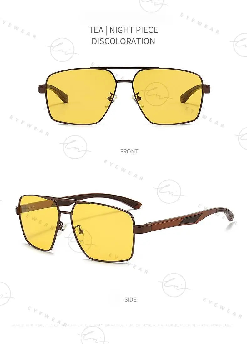 Outdoor Sport Intelligent Photochromic Sunglasses Polarized Man Night Vision Glasses Woman Anti-Glare Driving Goggle Unisex