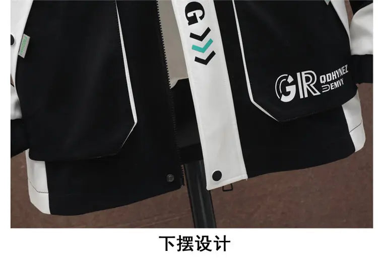 Spring Autumn Casual Men Sets Jacket + Pants Two Pieces Fashion Korean Trend Hooded Baseball Uniform Suit Man Outfit