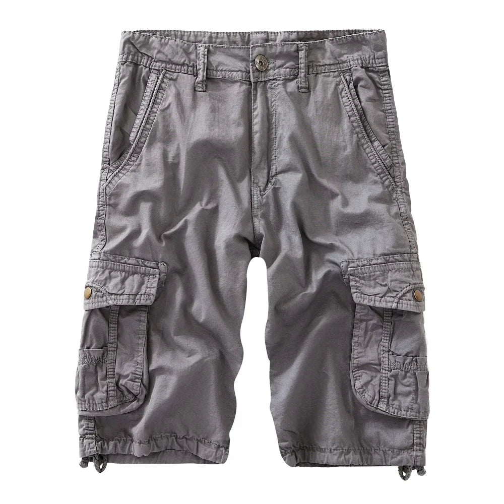 Camouflage Camo Cargo Shorts Men 2026 New Mens Casual Shorts Male Loose Work Shorts Man Outdoor Hiking Short Pants Plus Size