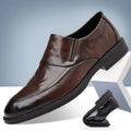 Luxury Brand Men Leather Formal Business Shoes Male Office Work Flat Shoes Oxford Breathable Party Wedding Anniversary Shoes