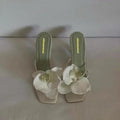 Women's Slippers Casual Fashionable High Quality Shoes for Women Shallow Women Sandals Elegant Flowers Design Women's Slippers