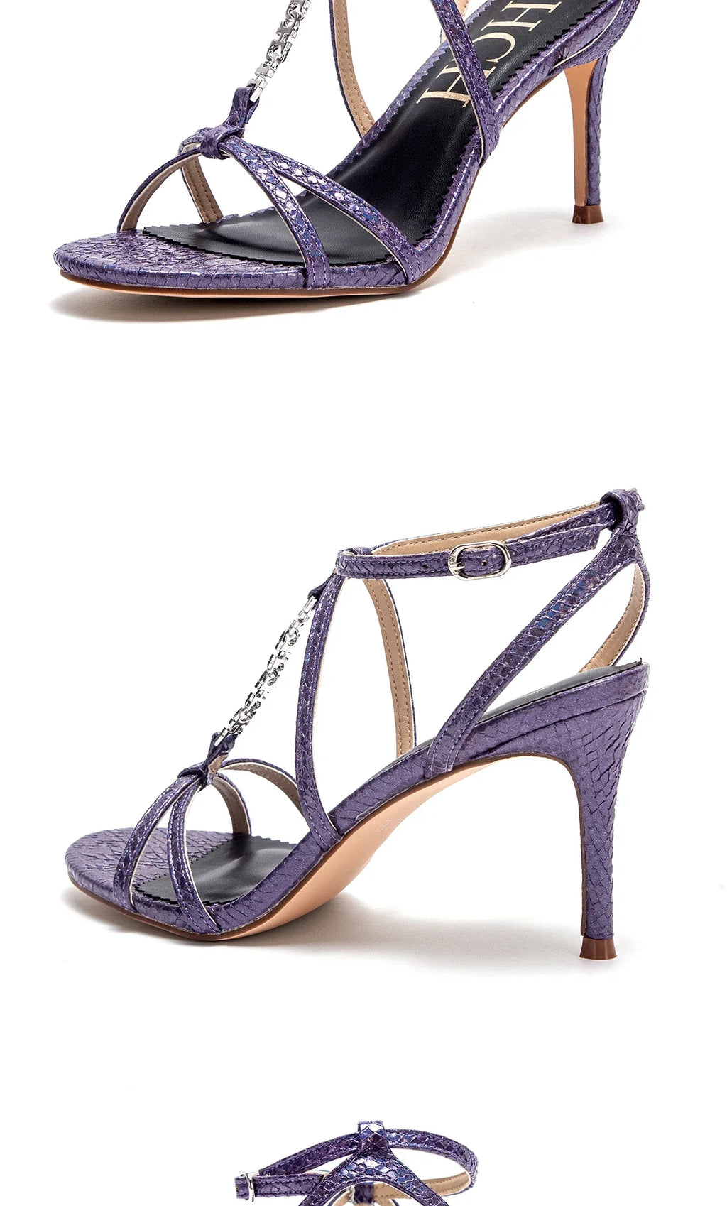 Womens Sandals Strappy Heels for Women Lace Up Square Open Toe Heels Tie Up High Heeled Sandals for Prom