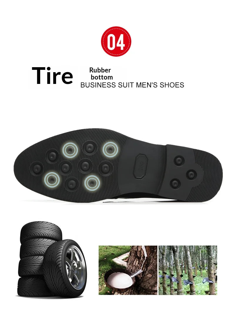Mens Elevator Shoes 6/8CM Height Increase Invisible Hidden Formal Oxford Derby Leather Dress Shoes for Wedding Business Lace Up