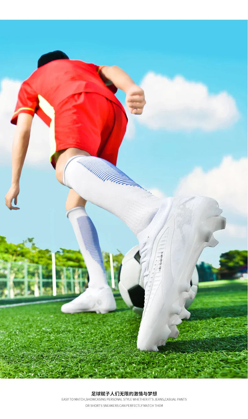 New Men Football Boots Breathable Unisex Ultralight Wholesale Professional Indoor Training Soccer Shoes Futsal Drop Shipping