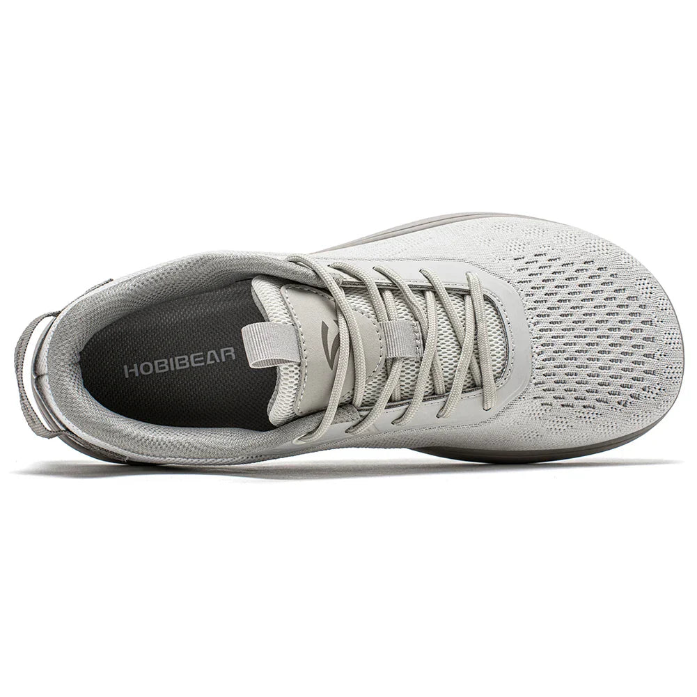 Knit Barefoot Shoes Unisex Zero Drop Wide Toe Sneaker Minimalist Breathable Causal Walking Shoes