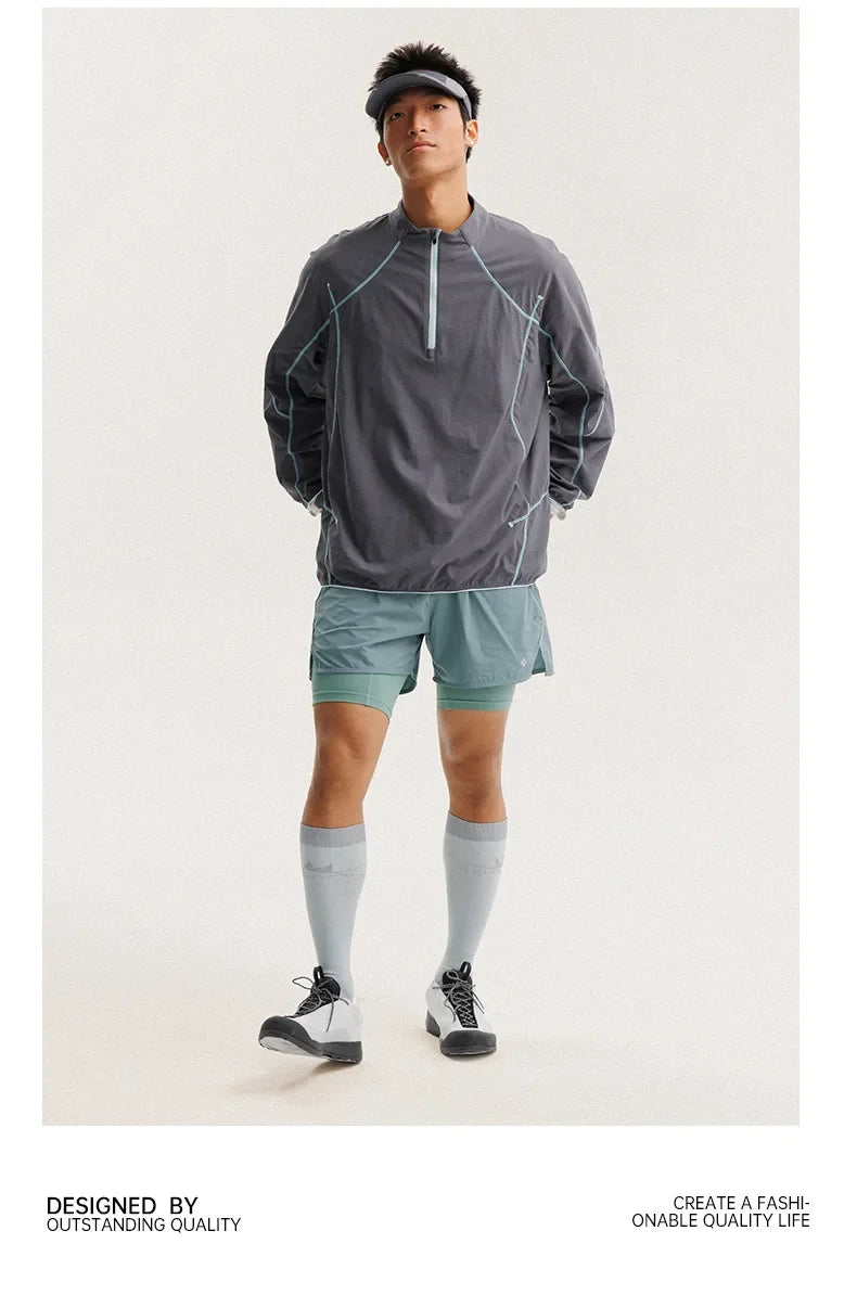 Outdoor Sports Lightweight Quick-Dry Long Sleeve T-shirt for Men & Women with UV Protection