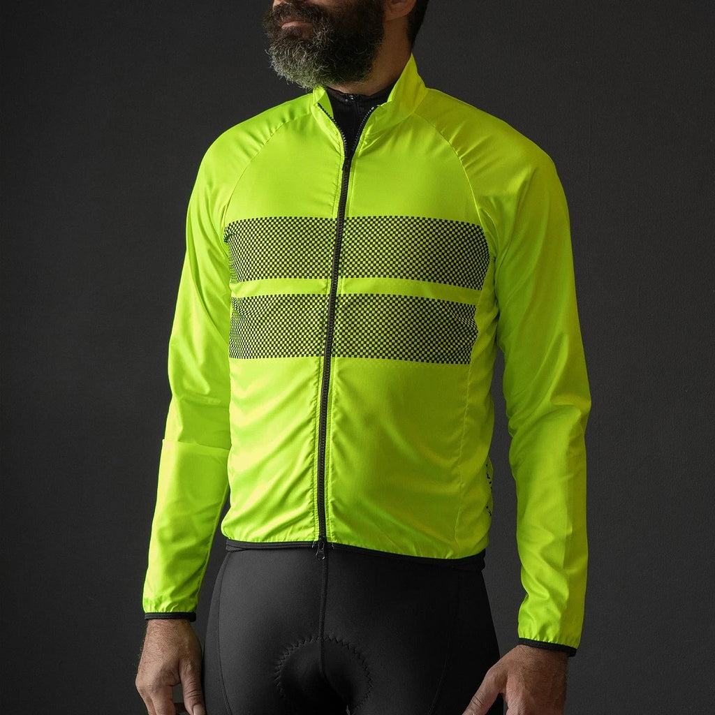 Bicycle Windbreaker Windproof Waterproof Men's Long Sleeve Cycling Jackets Bike Jersey Coat Pro Team Lightweight Jacket