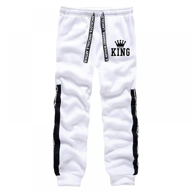 King Printing Mens Tracksuit Hot Sales Casual Hoodie Pants Streetwear Outdoors Mens Clothing Single Piece Sweatshirts Sweatpants