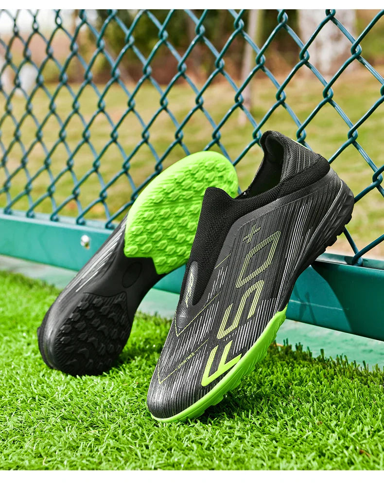 New Men Soccer Shoes Match Football Boots Sneakers Non-Slip Grass Cleats High-quality Futsal Indoor Hot-selling High-top Outdoor