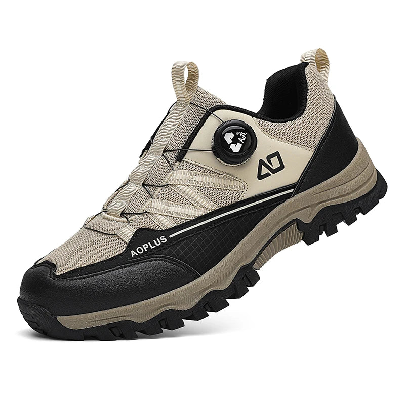 New Fashionable Hiking shoes, Outdoor Men's Walking shoes, Travel Hiking shoes - Comfortable and Breathable, Large size 10