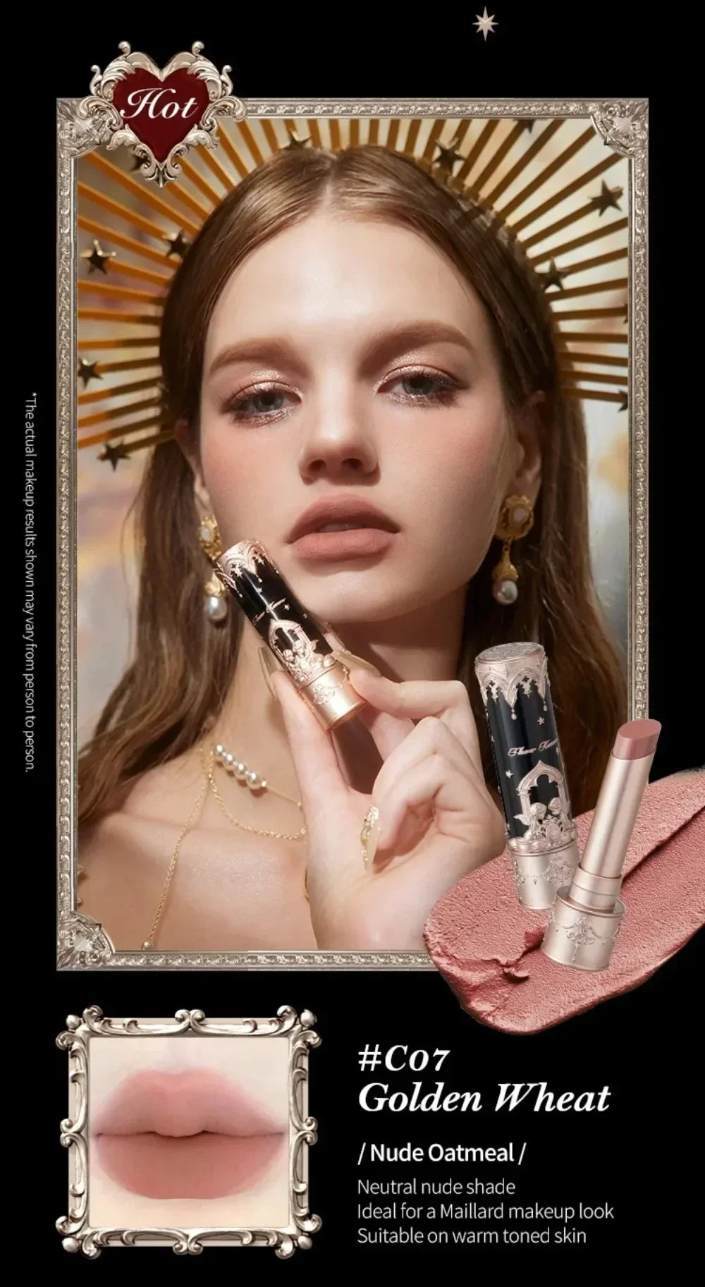 Little Angel Collection Makeup Gift Box Eyeshadow Blush Cream Matte Lipstick Full Kit All
