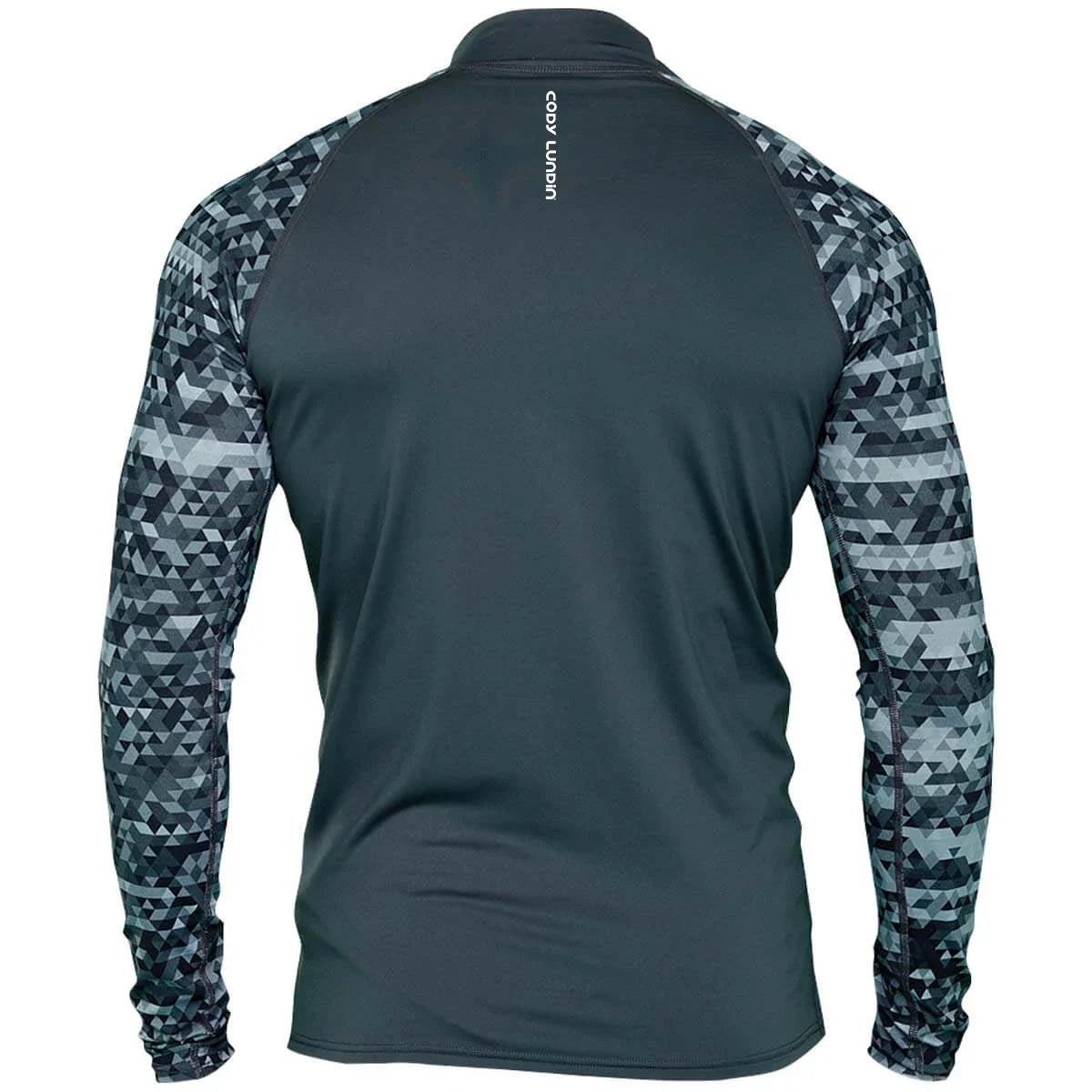 Cody Lundin Men's Long Sleeve Rashguard UPF 50+ UV Protection Fabric T Shirts Lightweight White Compression Gym Surf Swim Shirts