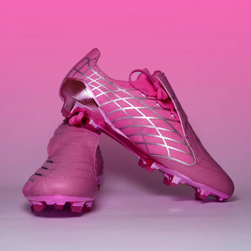 F50+ Professional Mens Soccer Shoes Training Non-Slip Turf Soccer Cleats Boys TF/FG Football Sneakers Man Chuteira Campo 39-45