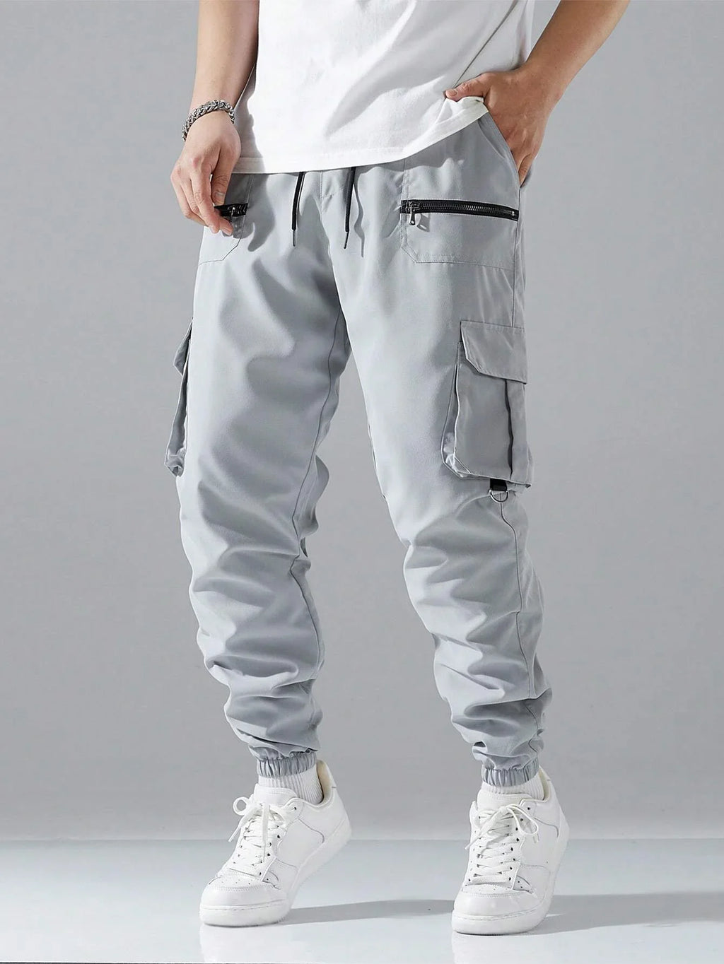 Men's Casual Workwear Pants Outdoor Long Trousers Loose Fashionable New Style Comfortable Breathable Fashion Casual Trousers