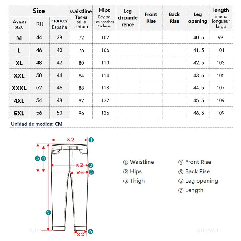 Summer New Upgrade Soft Lyocell Fabric Jeans Men Ultrathin Blue Elastic Waist Loose Straight Denim Trousers Male Plus Size 5XL