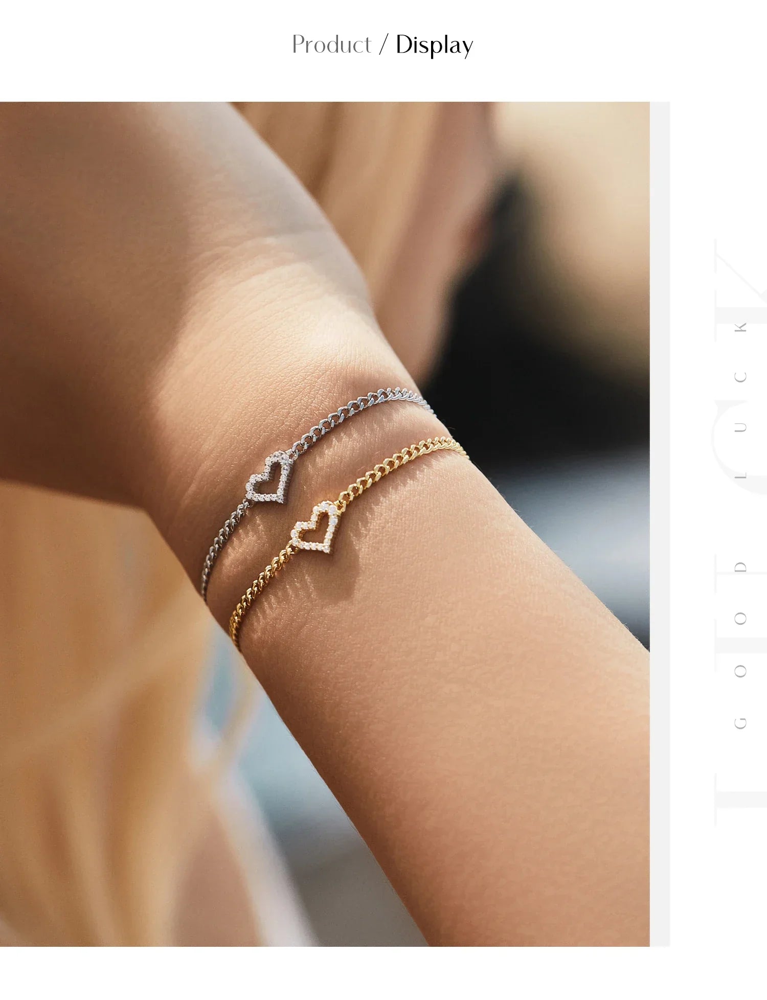 D Color Pave Setting Moissanite Bracelets 925 Sterling Silver Romantic Heart Gourmette Bracelet For Women Jewelry Gifts