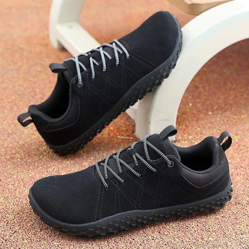 Outdoor Wide Toe Barefoot Men Hiking Shoes Minimalist Walking climbing Shoes Comfort Breathable Zero Soles Man Casual Sneakers
